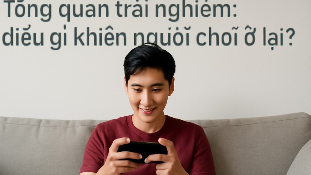 Tổng quan trải nghiệm: điều gì khiến người chơi ở lại? Minh họa: Tổng quan trải nghiệm: điều gì khiến người chơi ở lại?